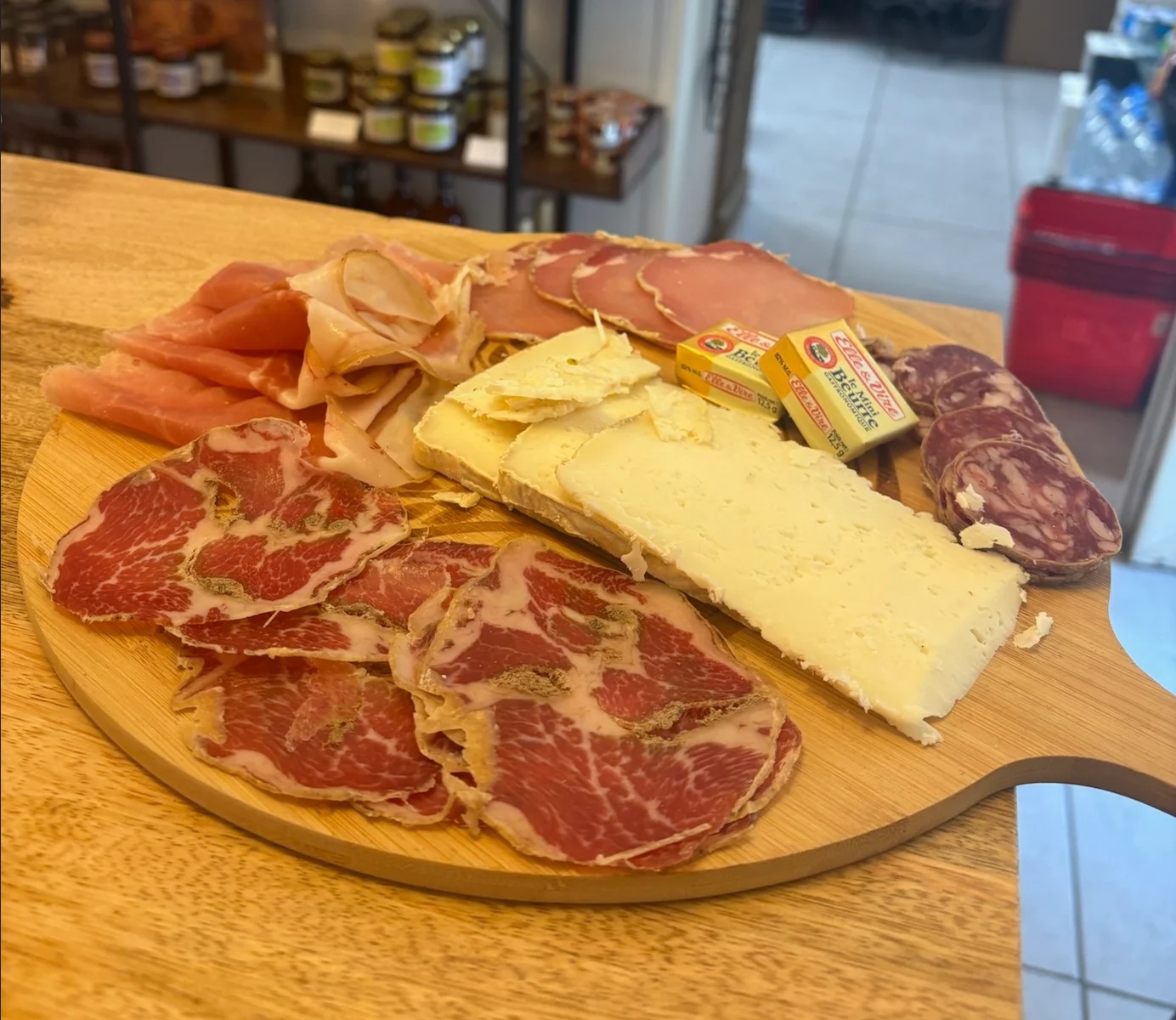 Planche corse charcuterie & fromages