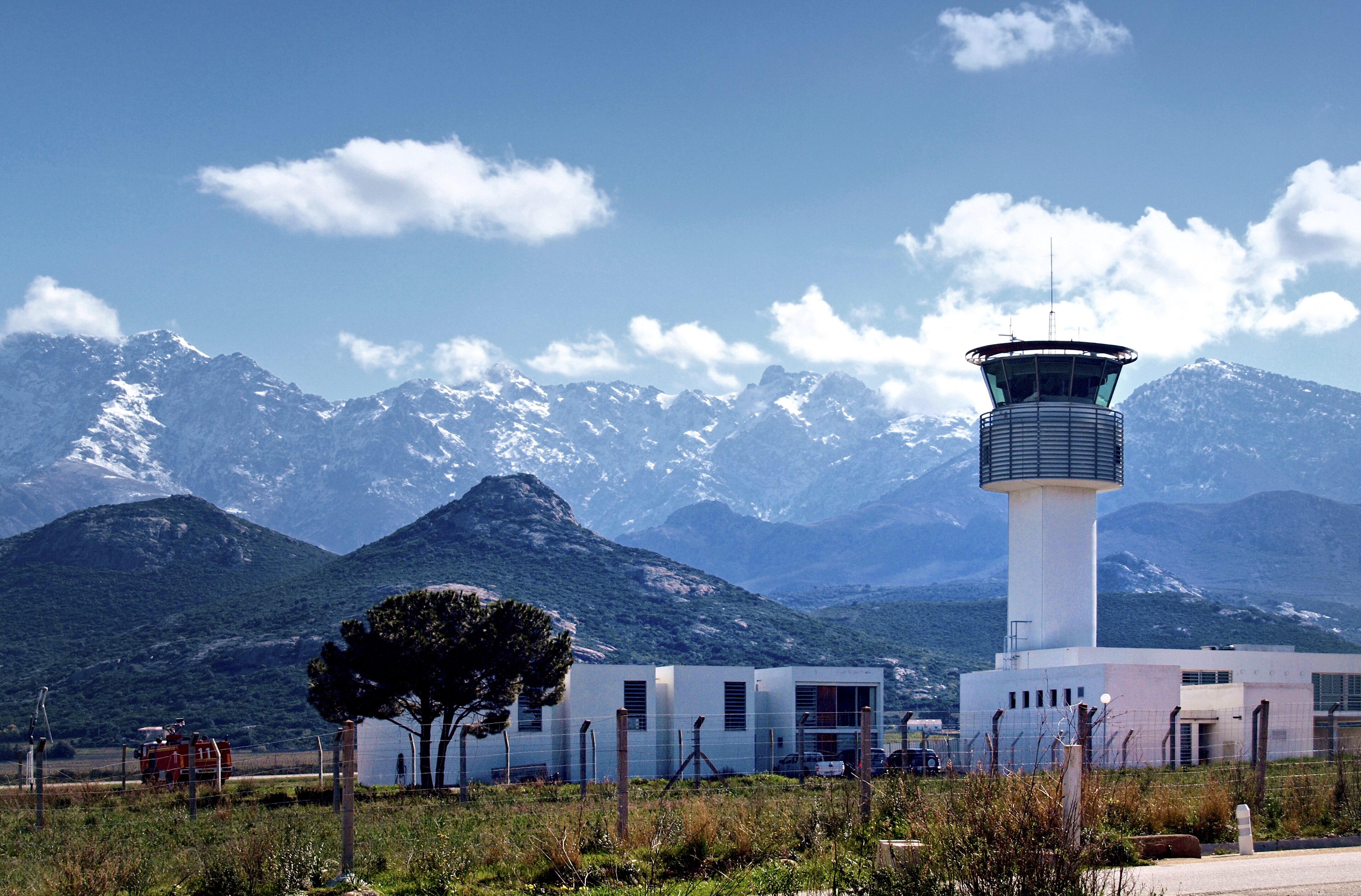 Aéroport de Calvi Sainte-Catherine, vue d'ensemble