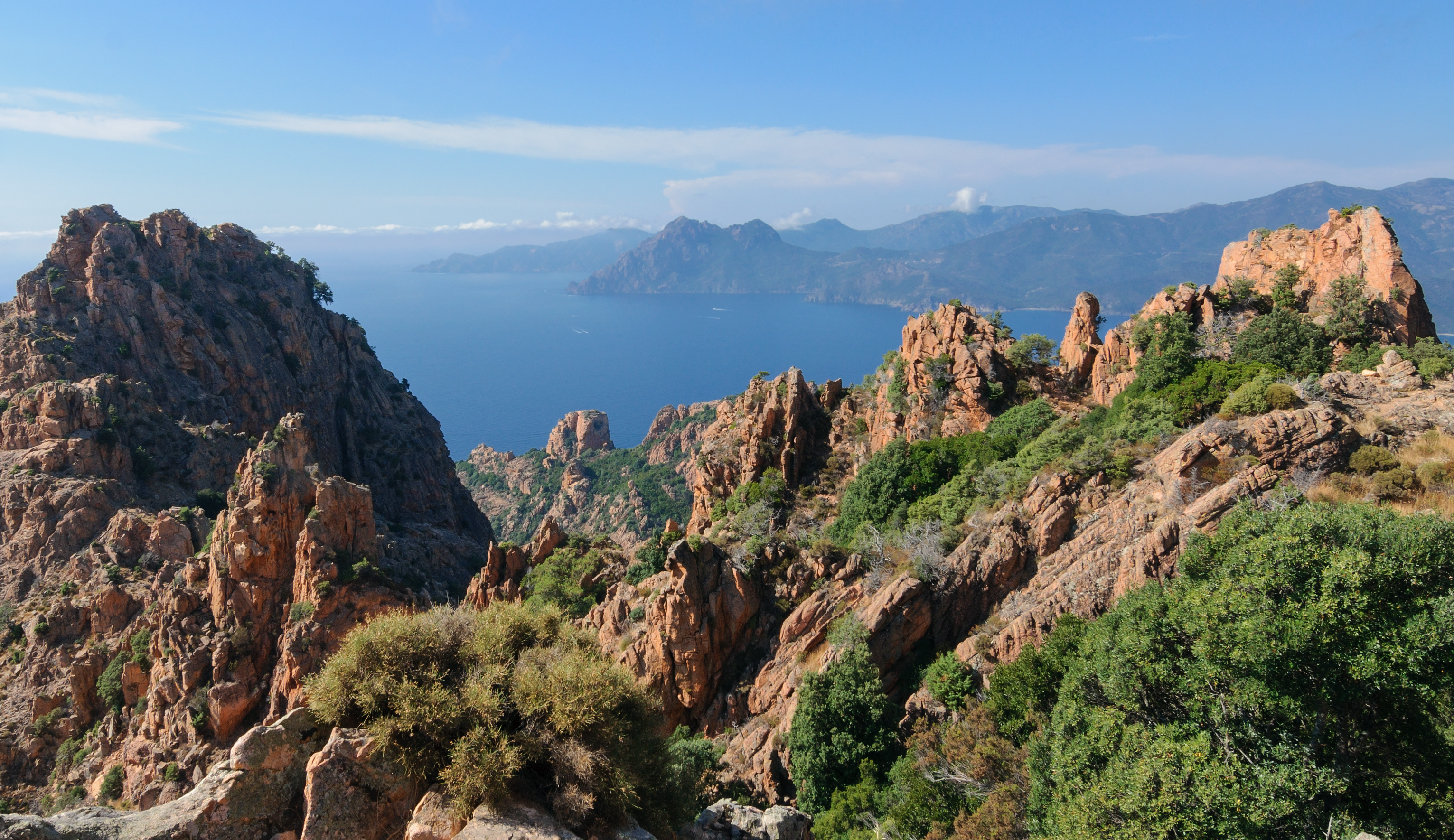 Calanques de Piana, vue d'ensemble