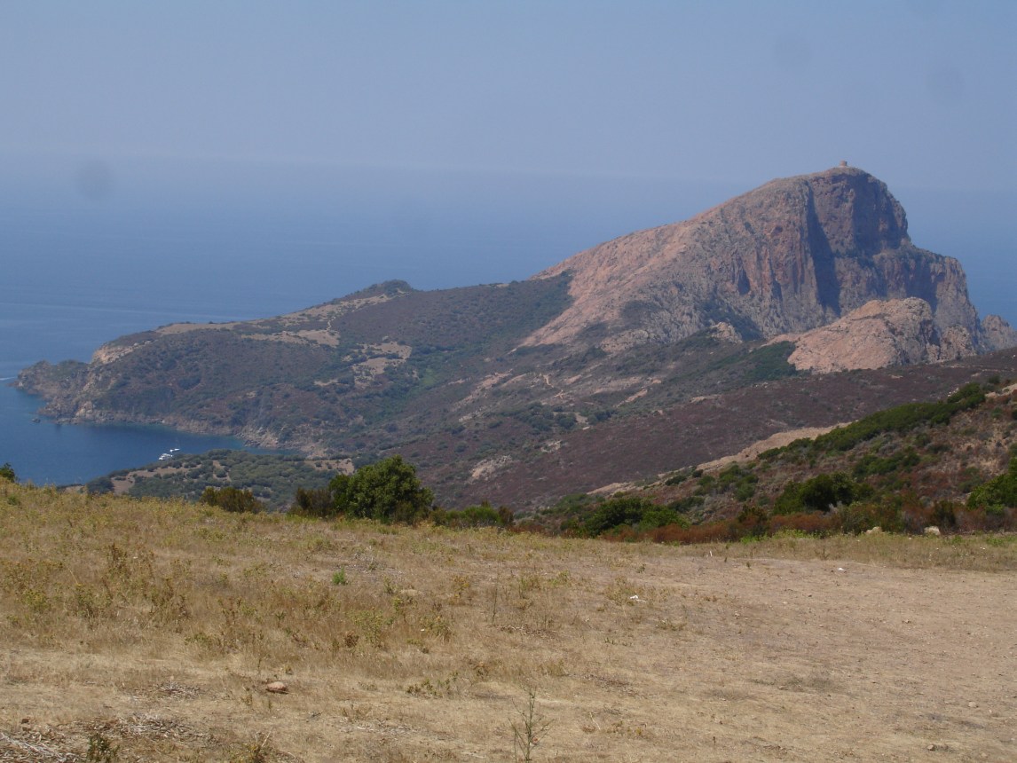 Capu Rossu, vue d'ensemble