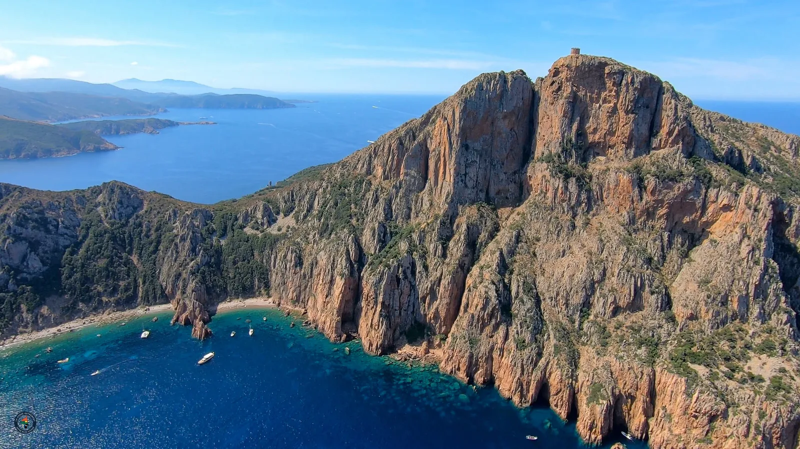 Capu Rossu, vue d'ensemble